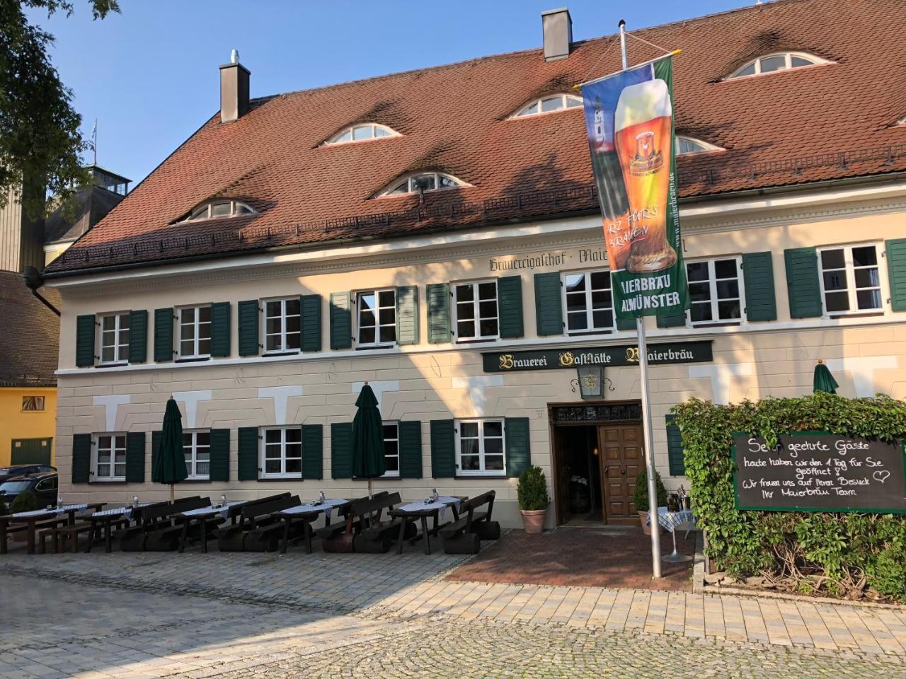 אלטמונסטר Brauereigasthof Und Hotel Maierbraeu מראה חיצוני תמונה